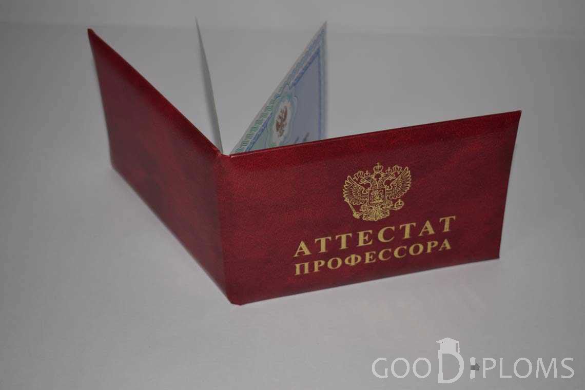 Аттестат Профессора - Обратная Сторона период выдачи 2015-2020 -  Астану